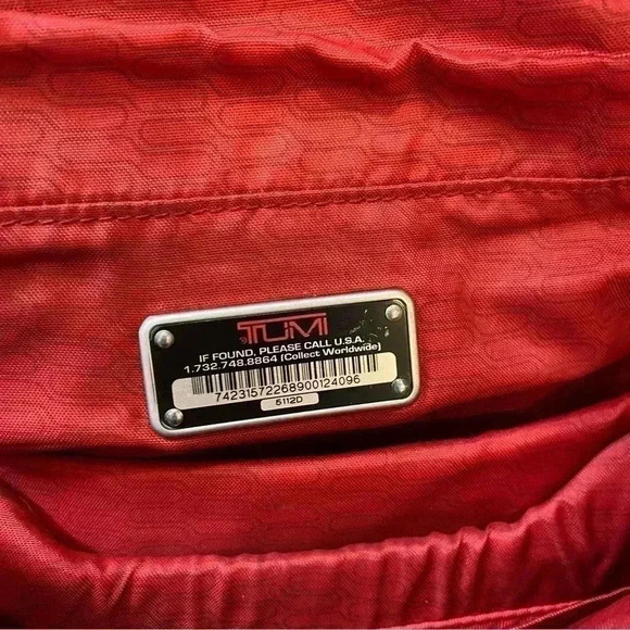 Tumi Tech bag 5112D padded laptop expandable bag unisex travel by messenger bag - Picture 5 of 12